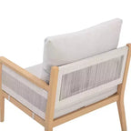 Nathan James Kayden Fauteuil d'appoint d'extérieur gris