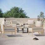 Nathan James Kayden Fauteuil d'appoint d'extérieur gris