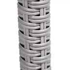 Greemotion 6pc Cyprus Outdoor Bar Height Stackable Armless Patio Chairs Gray: UV-Resistant, All-Weather, Aluminum Frame