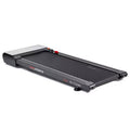Sunny Health & Fitness Sleek Stride Smart Compact Auto Incline Treadpad Treadmill