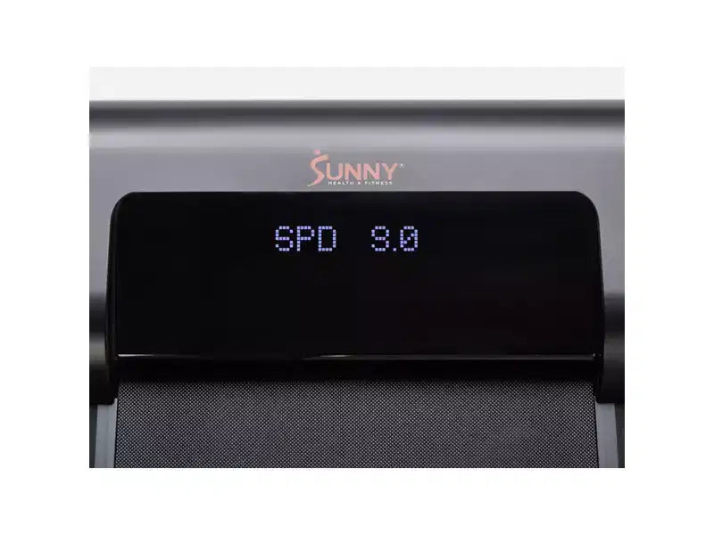 Tapis de course intelligent Sunny Health & Fitness Slim avec exerciseur de bras