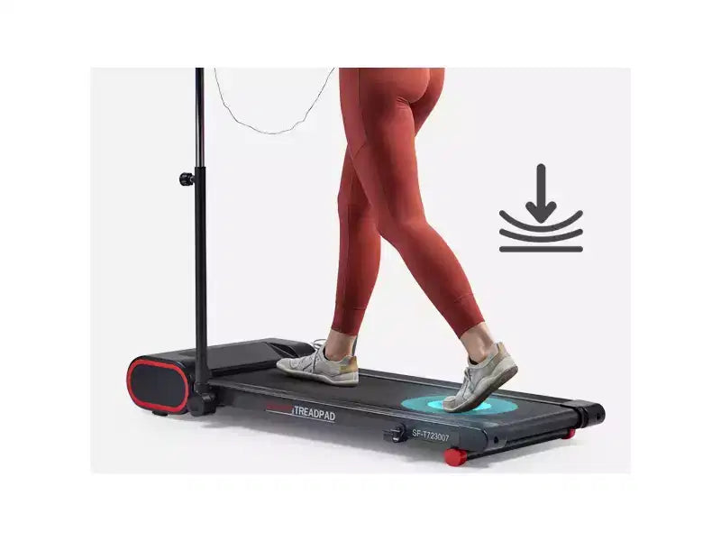 Tapis de course intelligent Sunny Health & Fitness Slim avec exerciseur de bras
