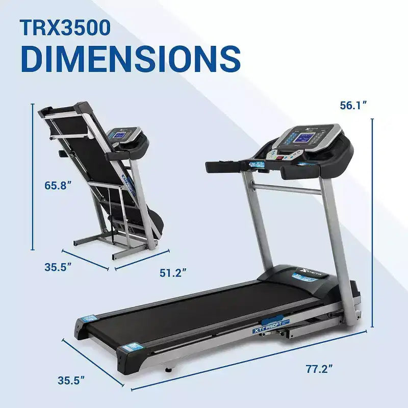 Tapis de course XTERRA Fitness TRX3500