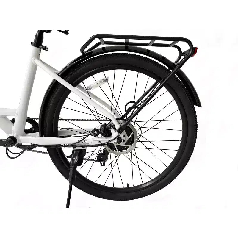Soar Adult City ST 350 27.5'' Step-Thru Electric Cruiser Bike