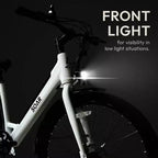 Soar Adult City ST 350 27.5'' Step-Thru Electric Cruiser Bike