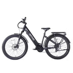 Vélo hybride électrique GOTRAX Adult MX1 Mid Drive 27,5 po à enjambement bas – Noir