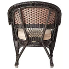 HomeStock Lot de 2 chaises contemporaines chics avec coussin et pieds chromés