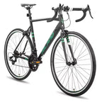 HILAND 700C Road Bike, 14 Speed Race Bike, City Commuter Bicycle for Men Women