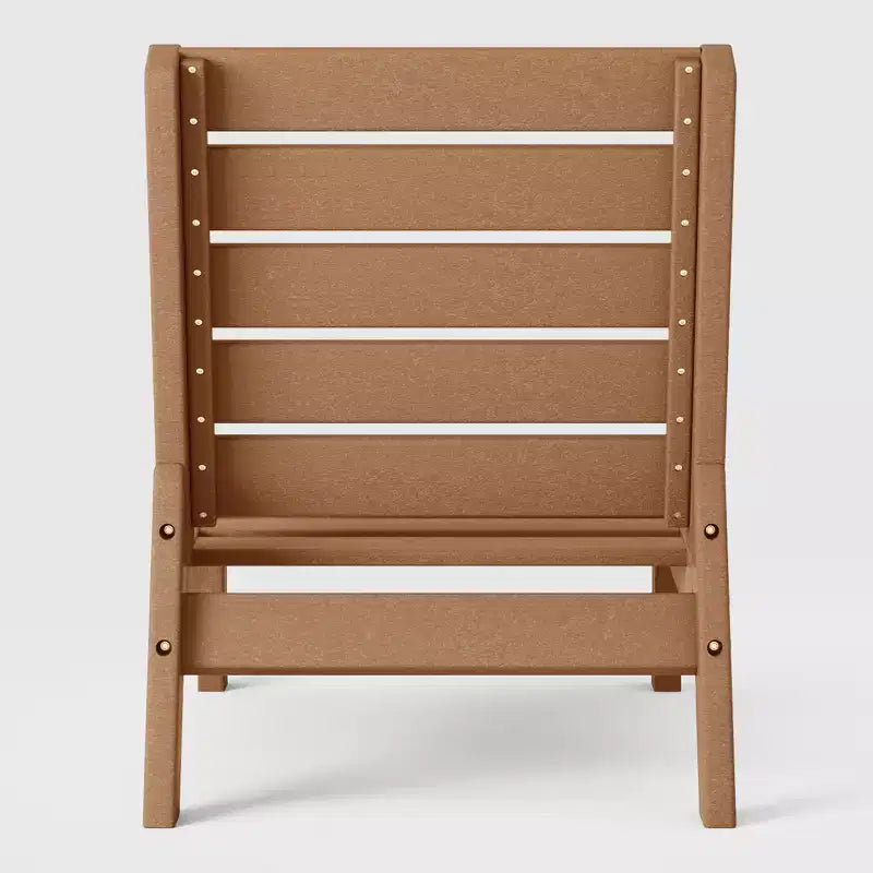 Westintrends Avalon Outdoor Patio Hdpe Deep Seating Modular Armless Chair