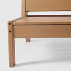 Westintrends Avalon Outdoor Patio Hdpe Deep Seating Modular Armless Chair
