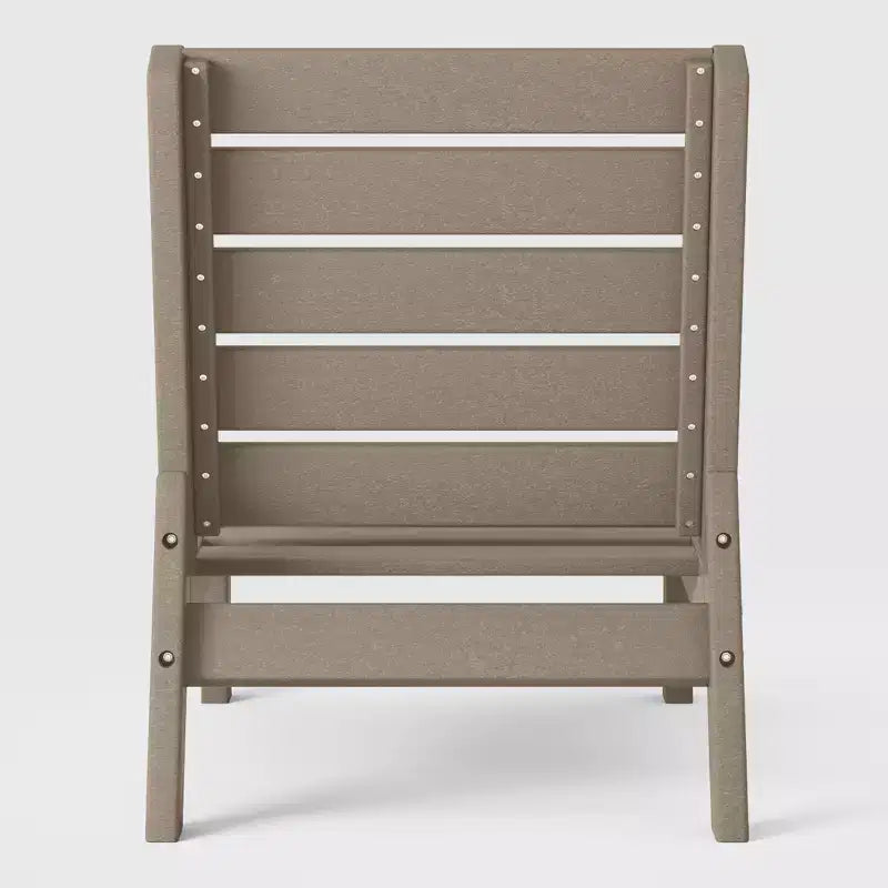 Westintrends Avalon Outdoor Patio Hdpe Deep Seating Modular Armless Chair