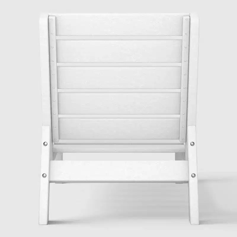 Westintrends Avalon Outdoor Patio Hdpe Deep Seating Modular Armless Chair