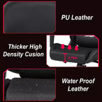 BestMassage Gaming Chair Office Chair with Lumbar Support Headrest Armrests and Rolling Swivel Computer Chair for PC Gamer