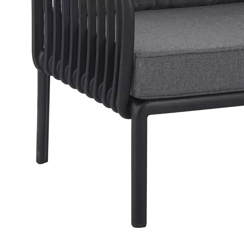 Christopher Knight Home Hester Outdoor Polypropylene Upholstered Club Chair