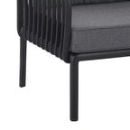 Christopher Knight Home Hester Outdoor Polypropylene Upholstered Club Chair