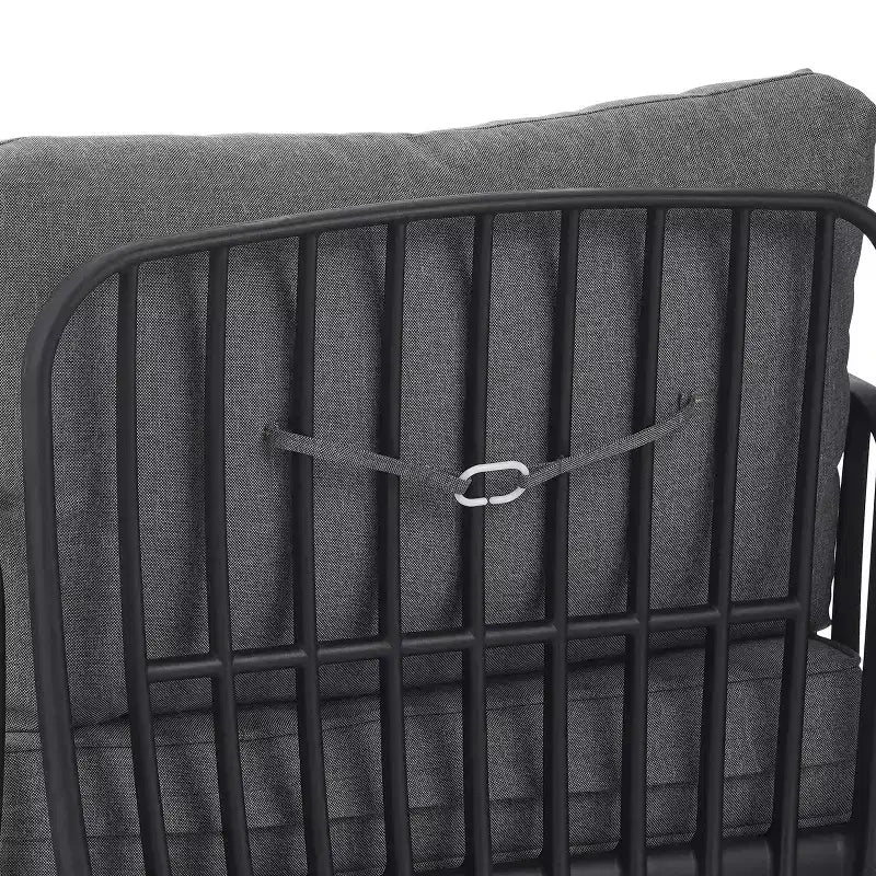 Christopher Knight Home Hester Outdoor Polypropylene Upholstered Club Chair