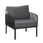 Christopher Knight Home Hester Outdoor Polypropylene Upholstered Club Chair