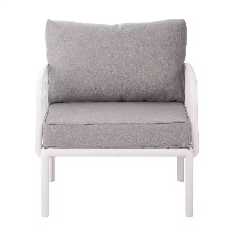 Christopher Knight Home Hester Outdoor Polypropylene Upholstered Club Chair (Set of 2)