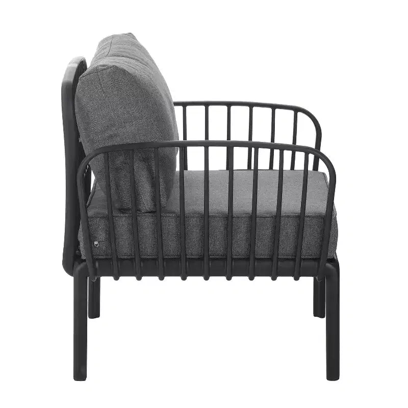 Christopher Knight Home Hester Outdoor Polypropylene Upholstered Club Chair (Set of 2)