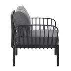 Christopher Knight Home Hester Outdoor Polypropylene Upholstered Club Chair (Set of 2)