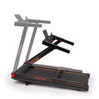 DeerRun A1 Ultra Folding Smart 6% Incline Treadmill 0.6-7.5mph 39.37*16.53 Inch Belt Treadmills