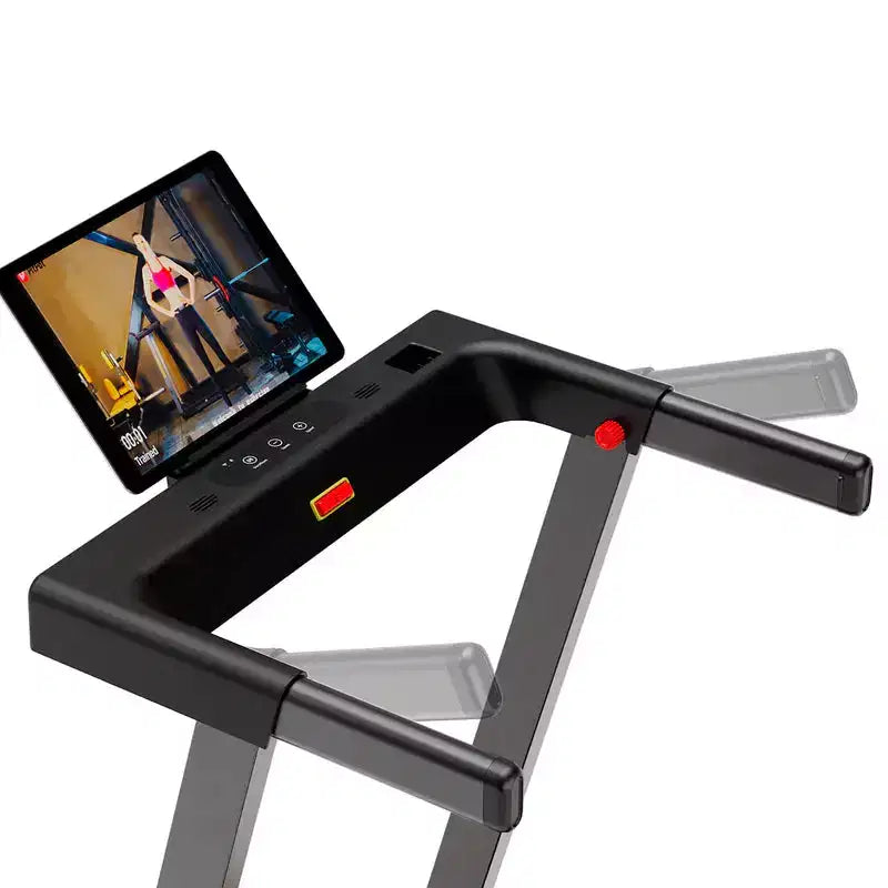 DeerRun A1 Ultra Folding Smart 6% Incline Treadmill 0.6-7.5mph 39.37*16.53 Inch Belt Treadmills