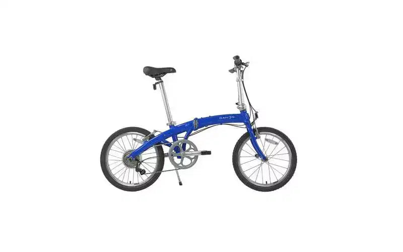Vélo pliant Dahon MU D8 avec freins en V DAHON personnalisés (bleu brillant)