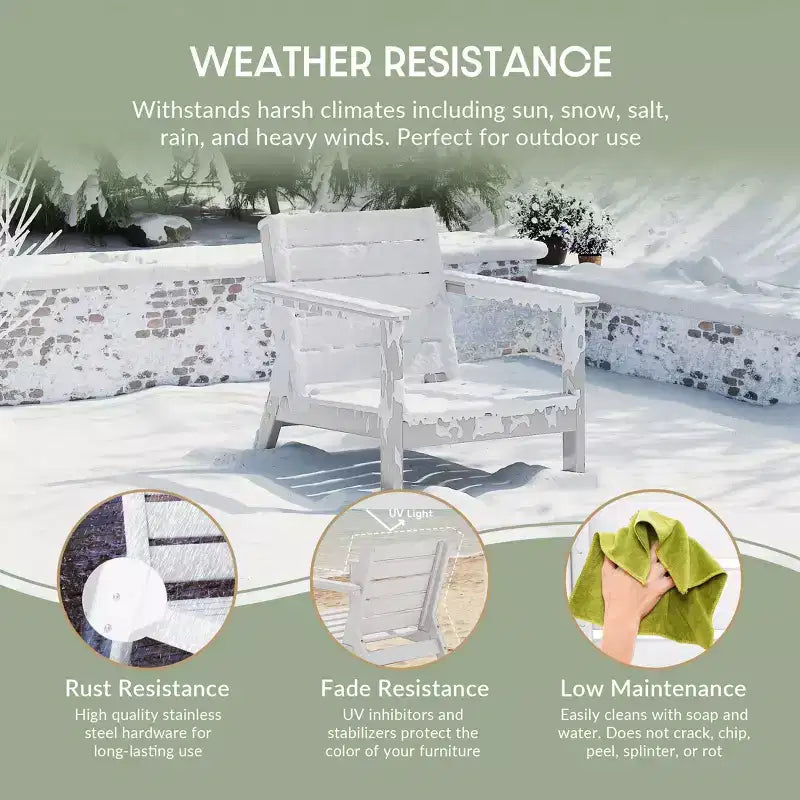 WestinTrends Avalon Outdoor 6-Piece Modular Sectional Patio Furniture Sofa Set, White/Brown