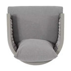 Fauteuils de jardin GDFStudio San Juan en fer et osier avec coussins (lot de 2)