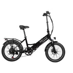 GoPowerBike GoPlus Folding Electric Bike | 20 Fat Tire eBike | 500W Motor, 20mph Top Speed | 45+ Mile Range, 5 Pedal-Assist Levels | Open Box