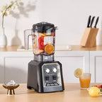 VEVOR Blender for Smoothies, 68 oz 1400W, Professional Blender with Powerful Motor, Multi-Functional Food Processing Blender, Black