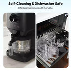 Machine à glace Etust 12-en-1 avec fonction Mix-In et Re-Spin, sorbetière et yaourtière familiale, capacité de 470 ml