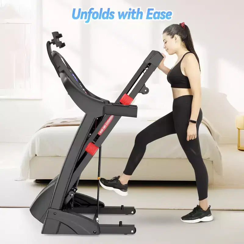 Treadmill Clearance,Treadmill on Sale,4.5HP Foldable Treadmill with 20 Levels Auto Incline, Portable Treadmill for Home Use,71 Programs