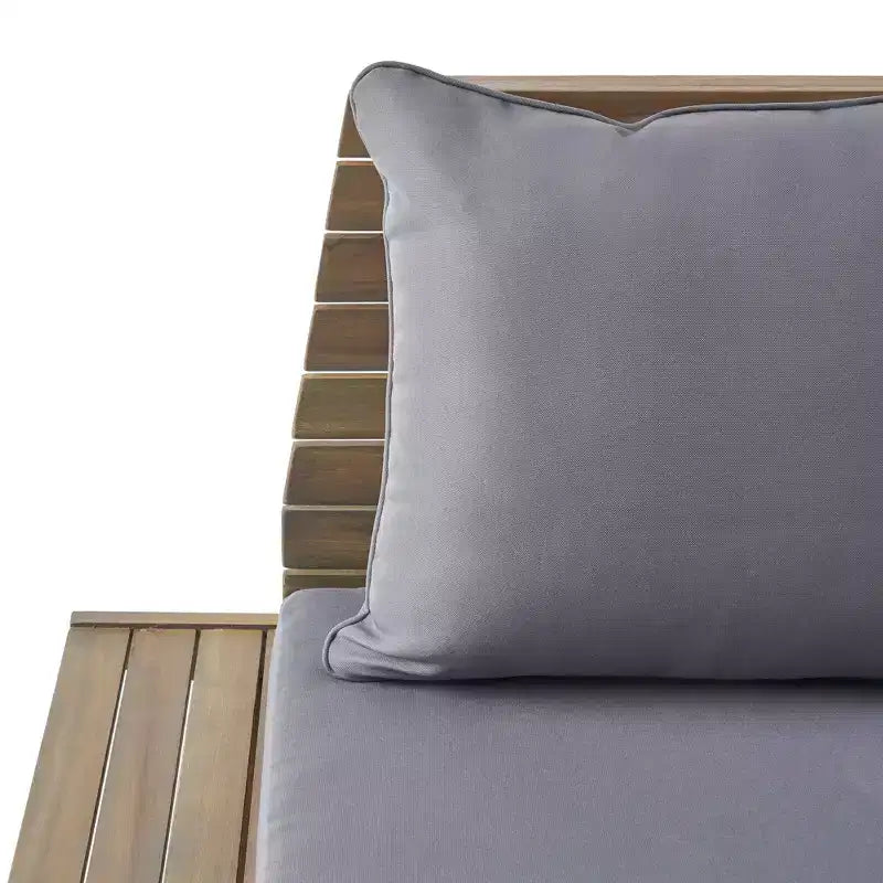 Chaise de club sans accoudoirs de style bohème TUYOHW, chaises de piscine en forme de A pour jardin, véranda et arrière-cour, fauteuil rembourré, mobilier de patio rustique