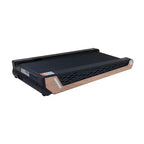 Okak 8 Tapis de marche incliné avec écran LED, Tapis de course sous bureau d'une capacité de 100 kg, Tapis de course de 2,55 CV, Noir+Gris