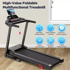 Tapis roulant en solde, Dégagement de tapis roulants, Tapis roulant électrique pliable pour la course et la marche, Tapis roulant portable pour un usage domestique, 12 km/h, Applications intelligentes