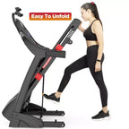 4-in-1 Treadmill with 20% Incline, Portable folding Treadmill, Foldable Treadmills for Home and Office, 4.5 HP Quiet Treadmill with 300 LBS Capacity