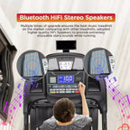 4-in-1 Treadmill with 20% Incline, Portable folding Treadmill, Foldable Treadmills for Home and Office, 4.5 HP Quiet Treadmill with 300 LBS Capacity