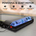 Tapis roulant pliable pour la maison avec inclinaison Moteur silencieux de 2 CV Tapis de course compact avec écran LED