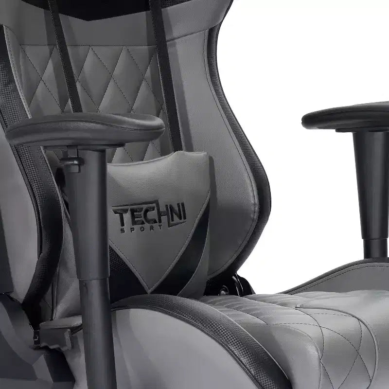 TUYOHW XL Ergonomics Gaming Chair 360 Swivel Office Chairs with Head&Lumbar Pillow,90-150 Recliner Chair for Office&Home,350lbs Max,Gray