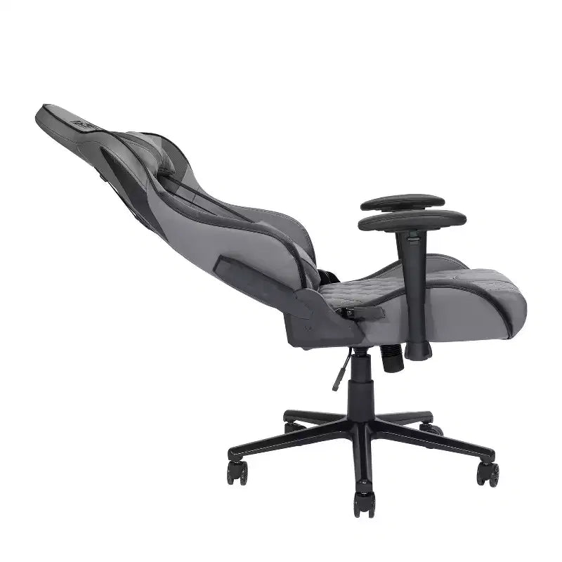 TUYOHW XL Ergonomics Gaming Chair 360 Swivel Office Chairs with Head&Lumbar Pillow,90-150 Recliner Chair for Office&Home,350lbs Max,Gray