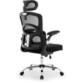 COZONY Ergonomic Desk Chair - Mesh Office Desk Chair w/ Wheels, High-Back Computer Gaming Chair with Adjustable Headrest, Rolling Swivel Task Chair