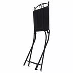 vidaXL Folding Bistro Chairs 2 Pcs Mosaic Bistro Outdoor Patio Chair Ceramic