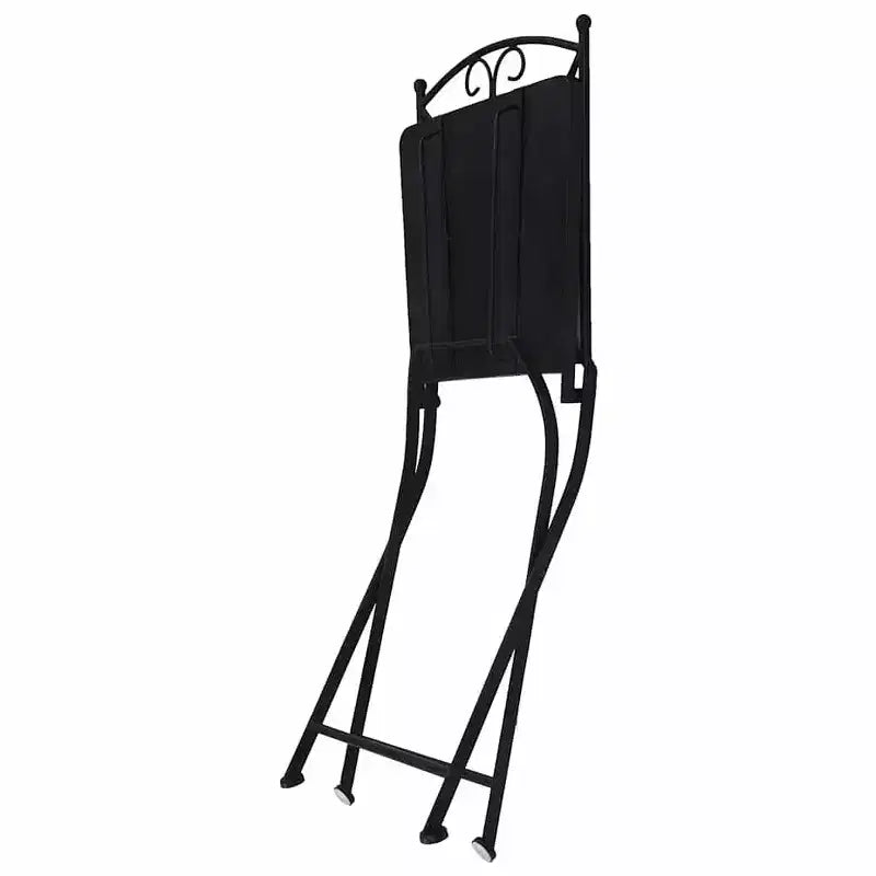 vidaXL Folding Bistro Chairs 2 Pcs Mosaic Bistro Outdoor Patio Chair Ceramic