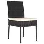 vidaXL Door Screen Set of 2 Poly Rattan Standard Durable