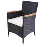 vidaXL Lot de 2 chaises de jardin