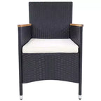 vidaXL Lot de 2 chaises de jardin
