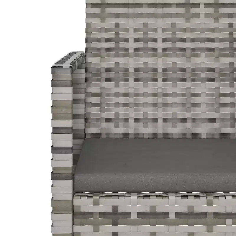 vidaXL Fauteuil de jardin avec coussins Styles