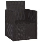 vidaXL Fauteuil de jardin avec coussins Styles