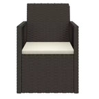 vidaXL Fauteuil de jardin avec coussins Styles
